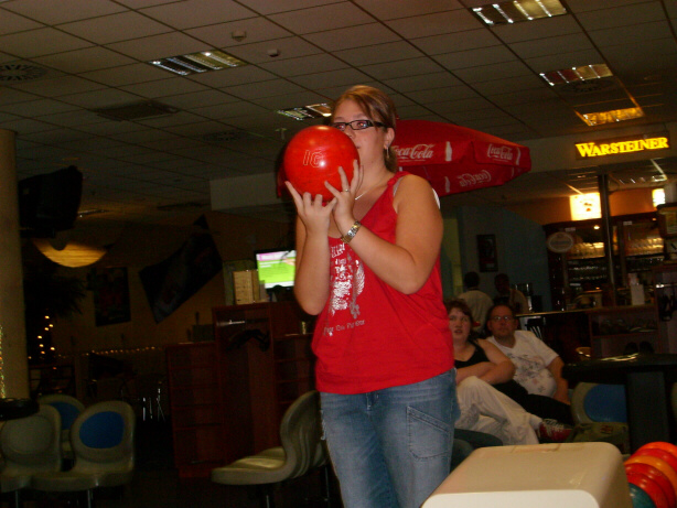 Beim Bowlen